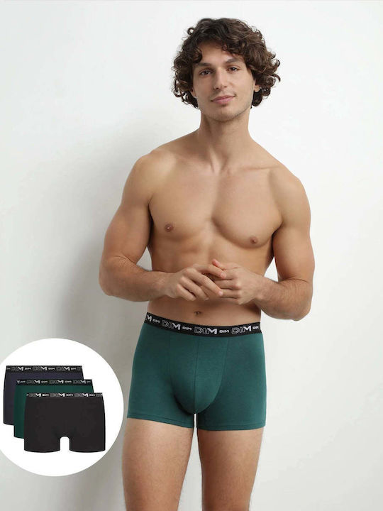 Dim Herren Boxershorts Schwarz 3Packung