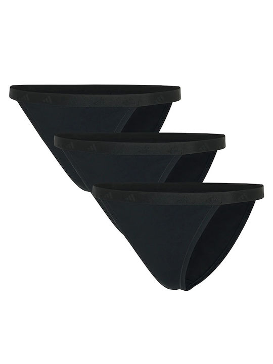 Γυναικεία Slip 3Pack Μαύρα
