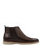 Leather Brown Men's Boots Anatomical