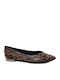Anatomic Pointy Leopard Ballerinas leopard