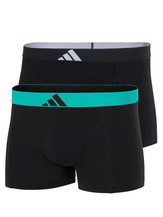 adidas Active Flex Ανδρικά Μποξεράκια Μαύρα 2Pack