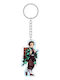 Demon Slayer Kimetsu No Yaiba Acrylic Keychain Tanjiro Holographic 8 Cm