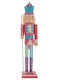 Iliadis Nutcracker de Crăciun Lemn Violet