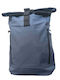 Paolo Bags Backpack Αδιάβροχο Μπλε