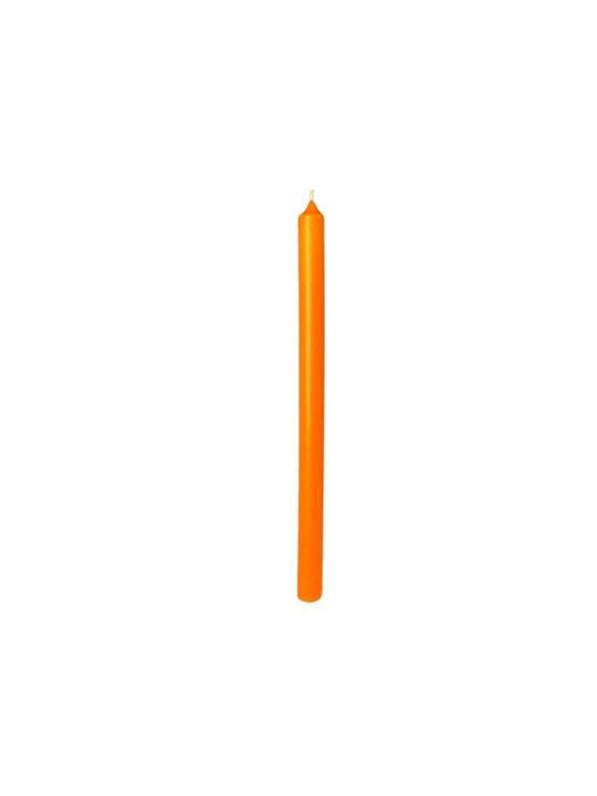 Dekoratives Kerze Kegel Orange 1Stück