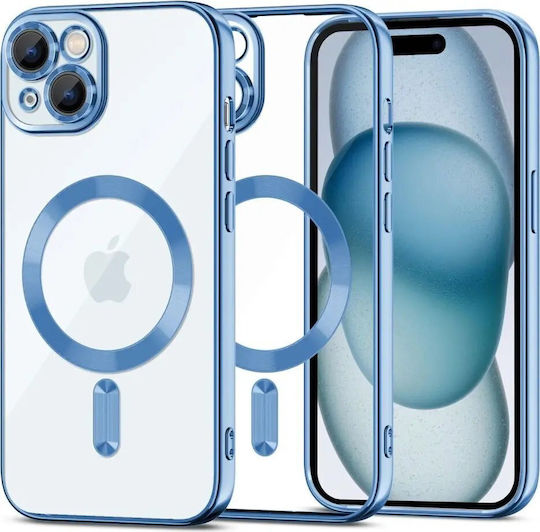 Tech-Protect Magshine Umschlag Rückseite Silikon Transparent (iPhone 15)