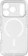 Decoded Back Cover Silicon Transparent (iPhone 17 Pro)