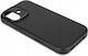 Decoded Backcover Back Cover Piele 1mm Negru (iPhone 17)