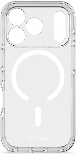Decoded Задна корица Силикон Прозрачен (iPhone 17 Pro)