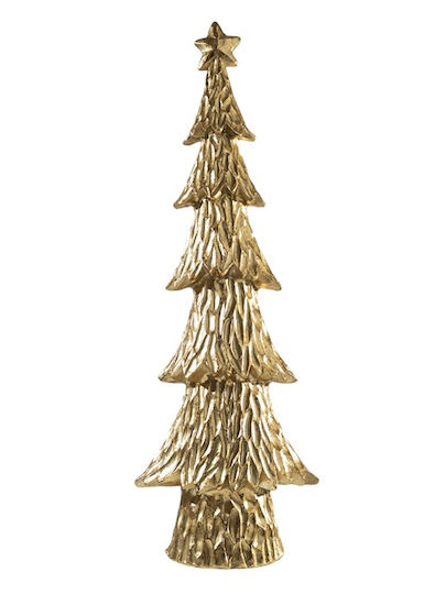 Weihnachtsdekoration Baum 41.5cm Gold