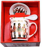 Dorosimo Christmas Mug Ceramic L10.5xW8.5xD7.5cm.