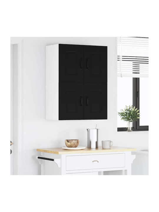 Cabinet Wall Black 60x31x40cm
