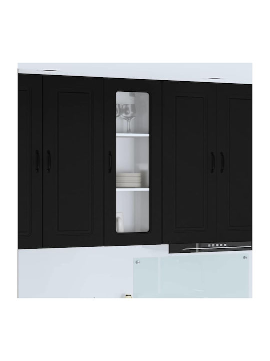 Cabinet Wall Black 40x31x100cm