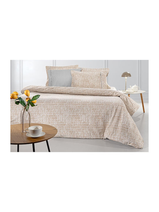 Guy Laroche Sheet Sets Queen Flannel 240x265cm. Beaver Almond 4pcs