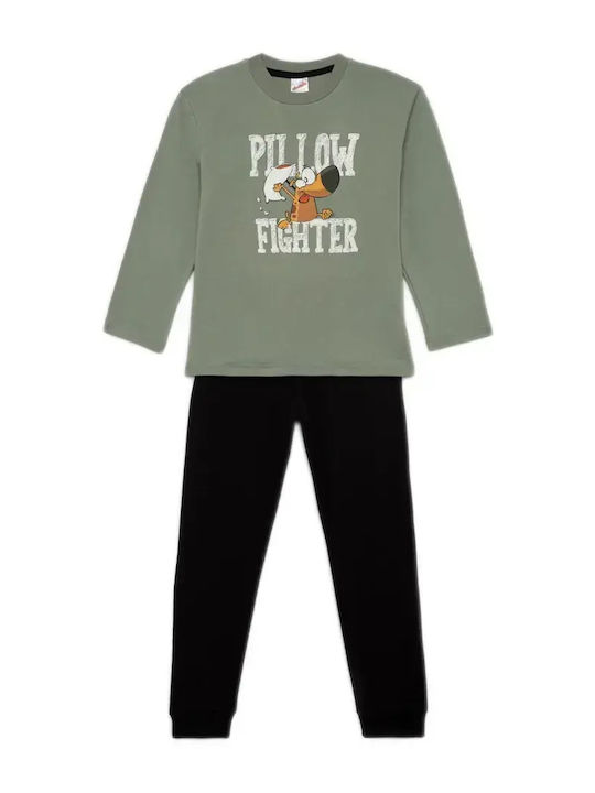 Minerva Kids' Pajamas Light Khaki