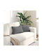 vidaXL Perna de canapea Dark Gray 2buc 30x50cm.