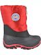Kinderstiefeletten mit Reißverschluss Rot