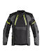 Nordcode Safari Herren Motorradjacke 4 Jahreszeiten Wasserdicht Anthracite/Fluo