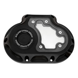Rsd Transmission End Cover Clarity Harley Davidson 06-17 Dyna 07-17 Softail 07-13 Touring 14-16 Flhr C Nu