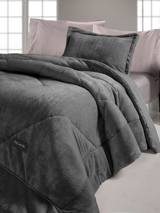 Guy Laroche Duvet Cover King Size 260x240cm Moore Anthracite 780 GSMGsm