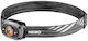 Nebo Rechargeable Headlamp LED with Maximum Brightness 450lm Mycro Gray