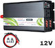 Taggo Invertor Auto Unda sinusoidală pură 4000W pentru Convertirea 12V DC în 220V AC