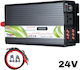 Taggo Car Inverter Pure Sinewave 3000W to Converter 24V DC in 220V AC