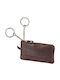 Leather Key Holder Beverly Hills Polo Club Bh-1747 Brown – Double Ring & Brown Zipper