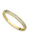 Goldjewels Дамски Пръстен с Циркони от Злато 14K