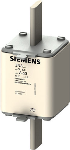 Siguranță De Etichetă Siemens 400A DC 3NA7260 500V AC