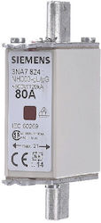Ασφαλεια Μαχαιρωτη Siemens 80α Νη000 500v Ac