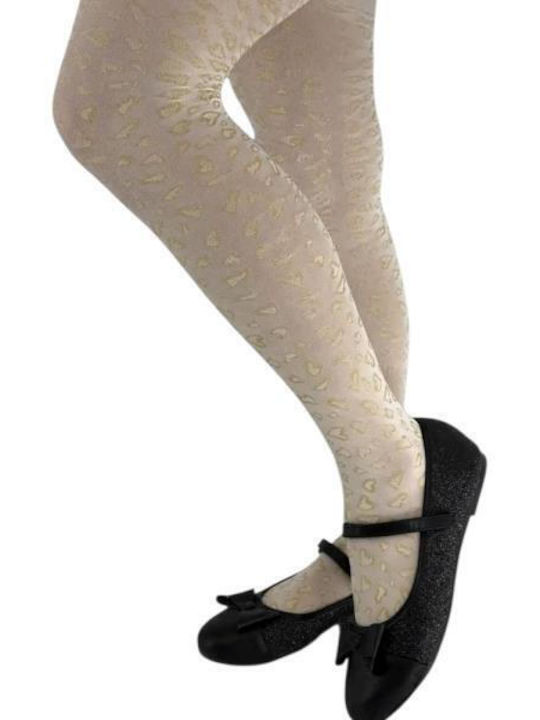 IDER Kinderstrumpfhose Ecru Gold