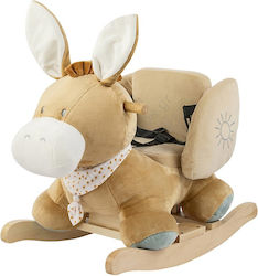 Nattou Fabric Rocking Toy Donkey Beige