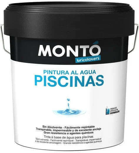 Monto Pool Farbe Acryl Weiß 4Es 17-082
