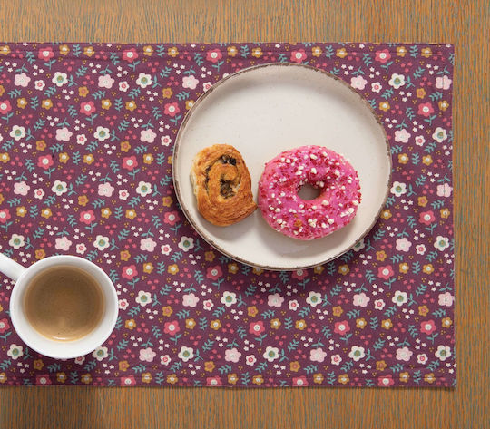 Nef-Nef Homeware Placemat Berry Red 48x33cm