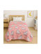 Astron Italy Κουβέρτα Βελουτέ Baby Unicorn 220x150εκ.