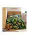 Astron Italy Samt Kinderdecke Dinosaurier Astron 220x150cm