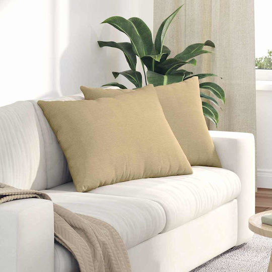 vidaXL Perna De Canapea Din Catifea Gri Verde 50x70cm