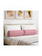 vidaXL Perna De Canapea Din Catifea Roz 70x25cm