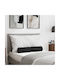 vidaXL Perna de canapea Negru 2buc 40x15cm.