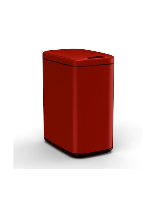 MRShome Coș de Gunoi Plastic cu Senzor Roșu 8lt 1buc