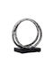 Metallic Decorative Ring Design Fylliana FL76740 Silver Antique Color 23x10x23cm 965-225-016