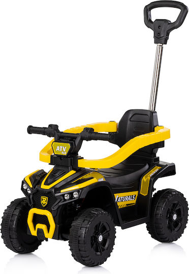 Chipolino Mașină Ride On Cu Mâner Pentru Părinți Pentru 3+ Luni Cu Sunete Galbenă