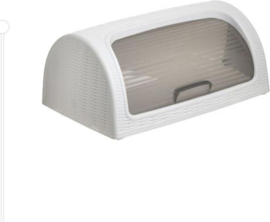 Cutie de pâine Plastic Albă 47x27x20cm