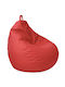 Pouf Birne Wasserdicht Mous Rote 90x90x100cm A3MOUSErot-io