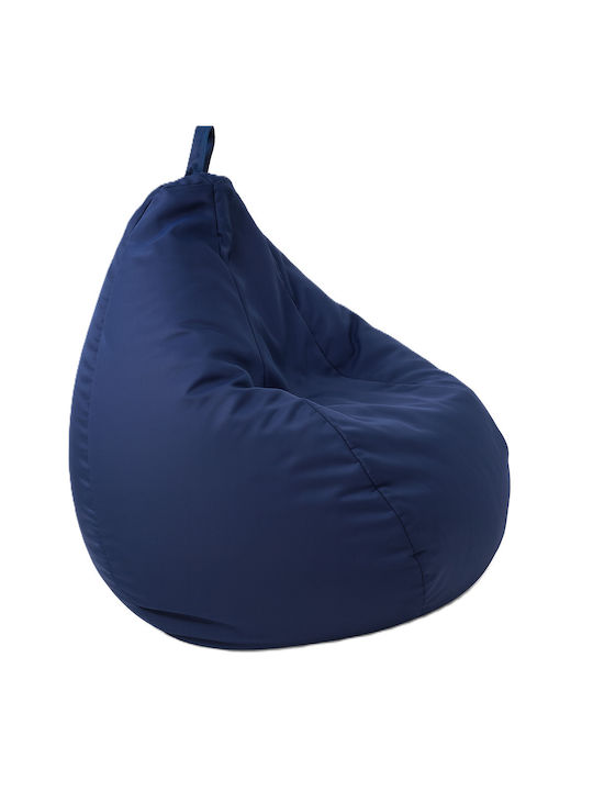 Pouf Birne Wasserdicht Mous Blaue 90x90x100cm A...