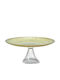 General Trade Cake Stand Gold 28x28x9cm