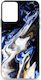 Babaco Abstract Back Cover Tempered Glass Albastru (Galaxy S20 Ultra)