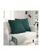 vidaXL Perna De Canapea Verde 60x60cm