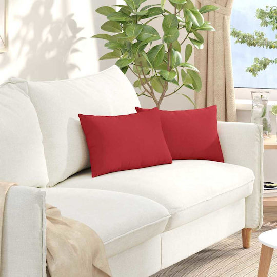 vidaXL Sofa-Kissen Rote 30x50cm